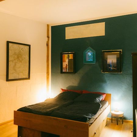 The Upholstery Tinyhouse Deluxe Eco Chalet Kreativ Citynah Chemnitz Bagian luar foto