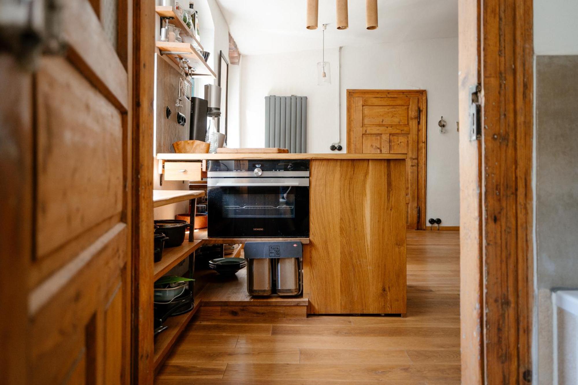 The Upholstery Tinyhouse Deluxe Eco Chalet Kreativ Citynah Chemnitz Bagian luar foto