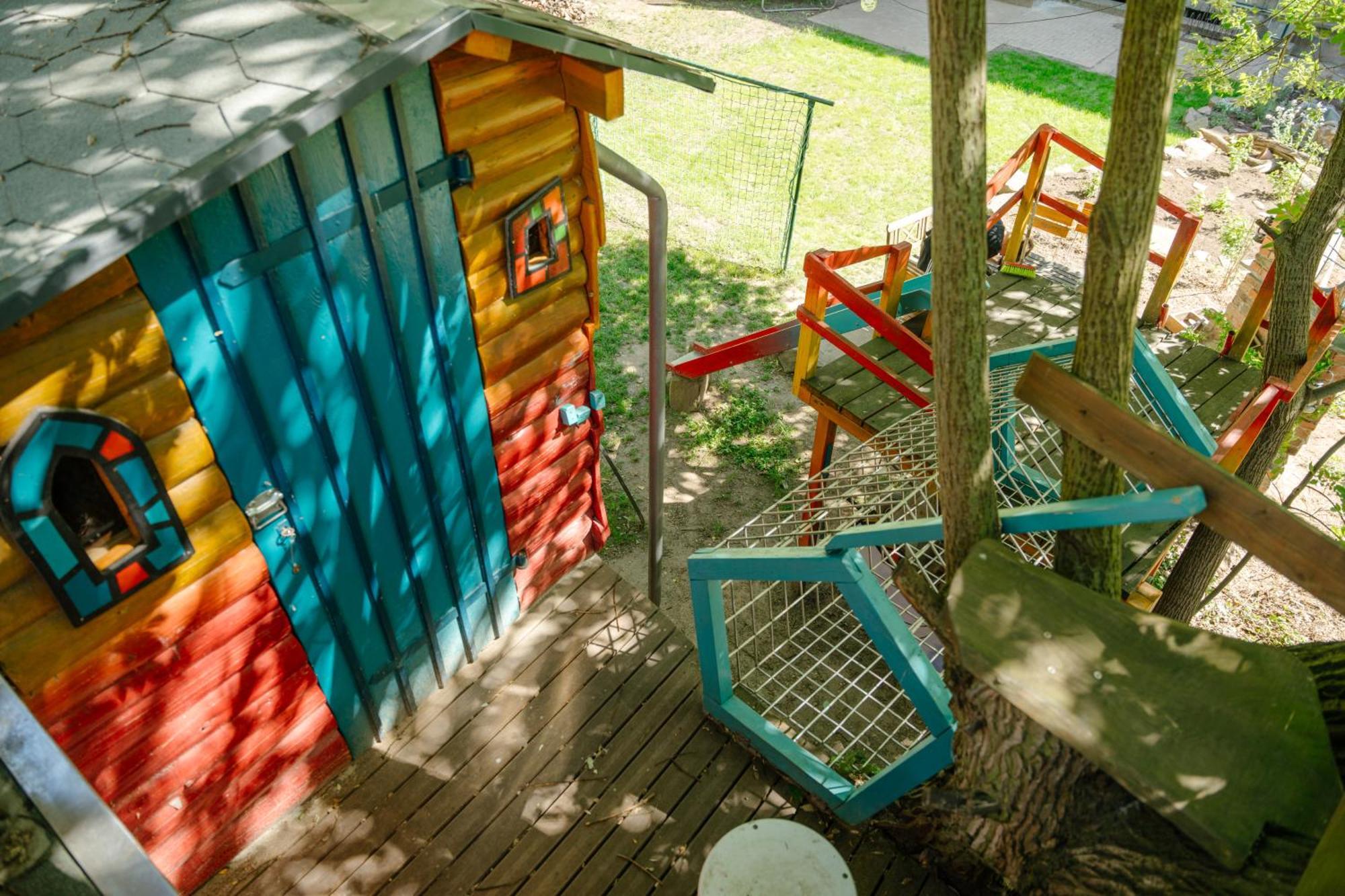 The Upholstery Tinyhouse Deluxe Eco Chalet Kreativ Citynah Chemnitz Bagian luar foto